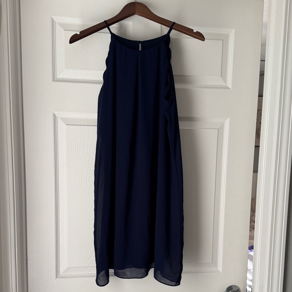 Navy Mini Dress